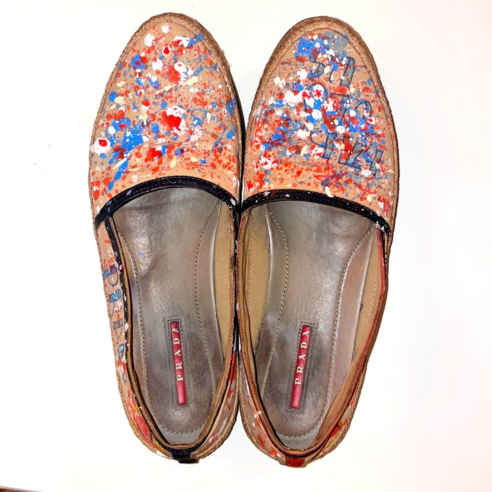 “PRADA” espadrilles